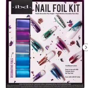 Nail Foil Kit - Multicolor Press-On Nails